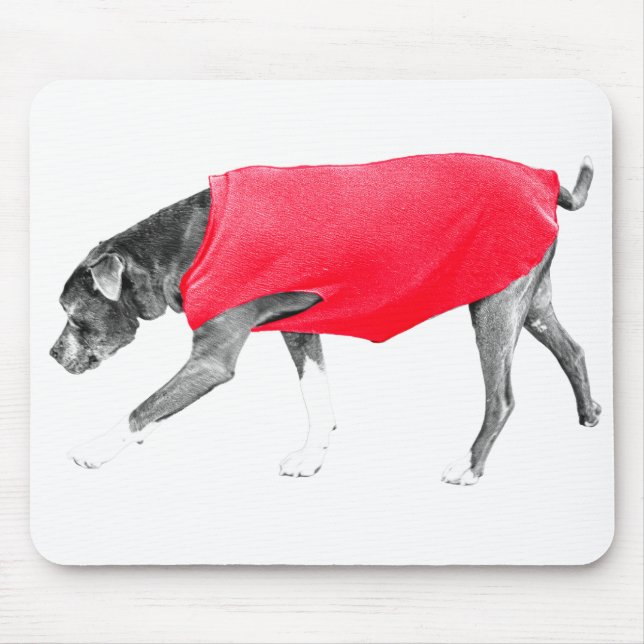 Calm Hands, Warm Heart Mouse Mat (Front)