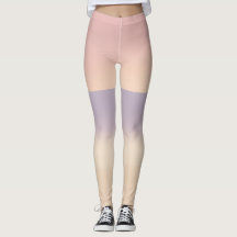Calm Horizon Gradient Leggings — Soft Morning Ligh