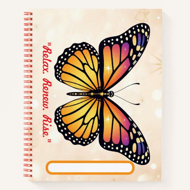 "Calm in Colour" Notebook (Front)