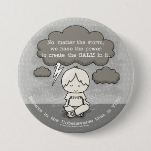 Calm in the Storm 7.5 Cm Round Badge