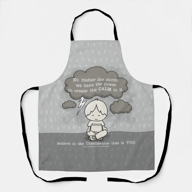 Calm in the Storm Apron (Front)