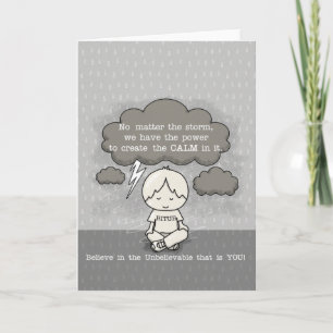 Calm in the Storm Card
