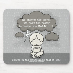 Calm in the Storm Mouse Mat