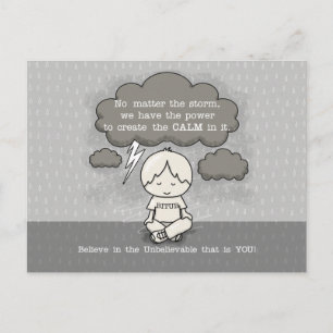 Calm in the Storm Postcard