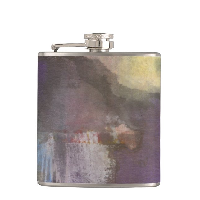 Calm Interlude Hip Flask (Front)