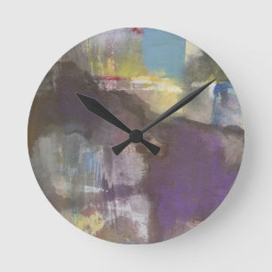 Calm Interlude Round Clock