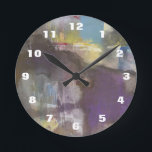 Calm Interlude Round Clock<br><div class="desc">Home Décor</div>