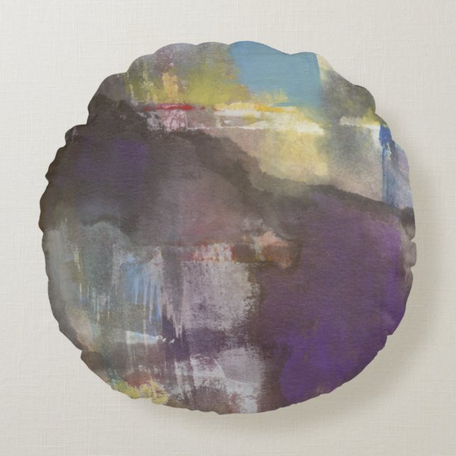 Calm Interlude Round Cushion (Front)