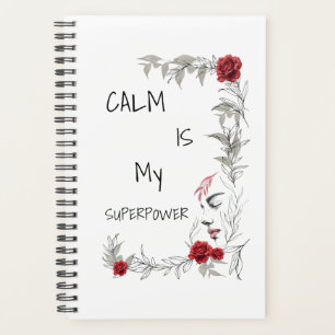 Calm Is My Superpower Self Trust & Confidence Planner