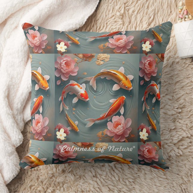 "Calm Japanese Garden" Cushion (Blanket)