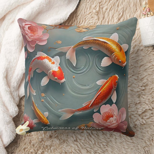 "Calm Japanese Garden" Cushion (Blanket)