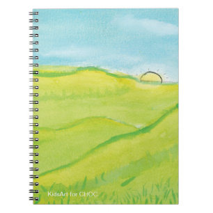 Calm Landscape - KidsArt for CHOC Notebook