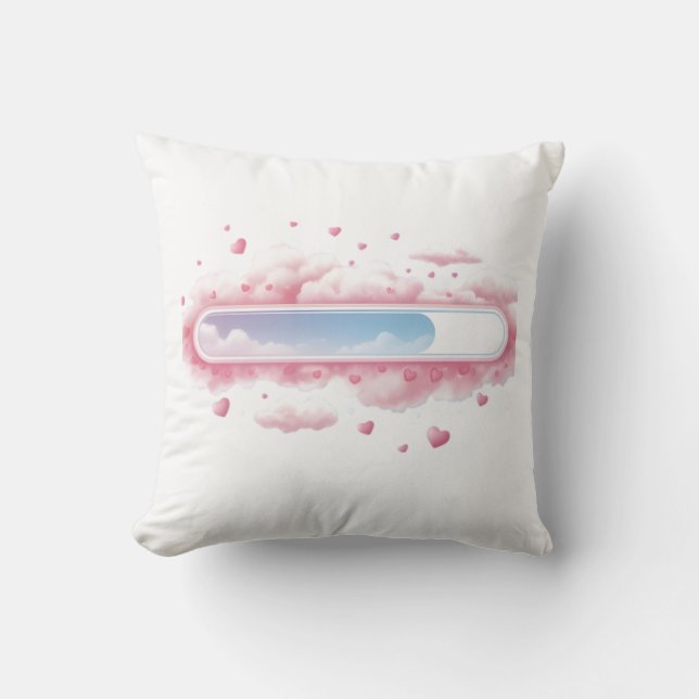 Calm Mind Pillow – World Mental Health Day (Front)