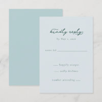 Calm Mint and Blue Minimalist