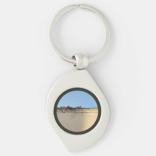 Calm Moment Photo Key Ring