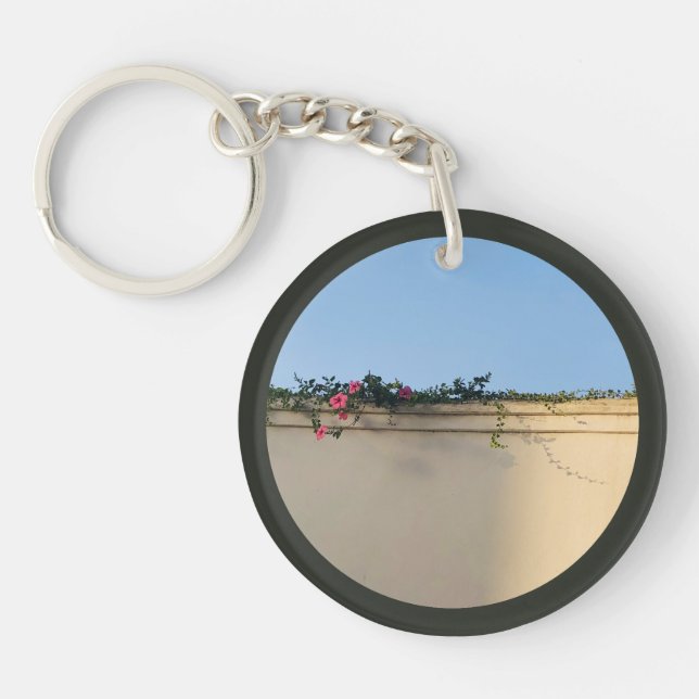 Calm Moment Photo Key Ring (Front)