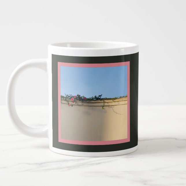 Calm Moment Photo Large Coffee Mug (Left)