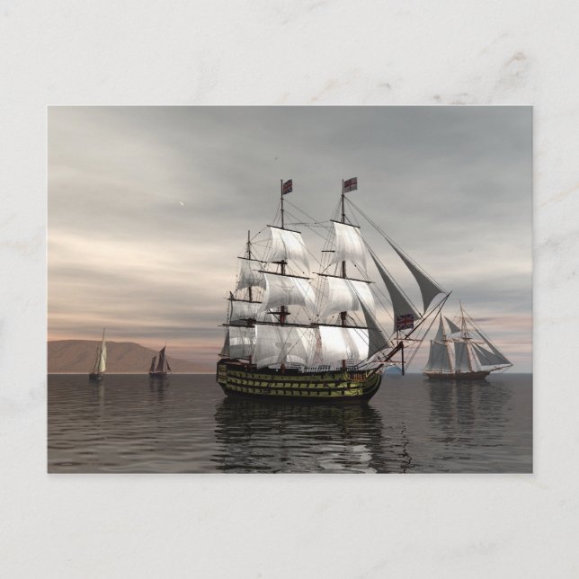 Calm Morning Postcard (Front)