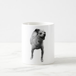 Calm Morning With Happy Pup Coffee Mug