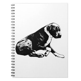 Calm notes, canine focus notebook