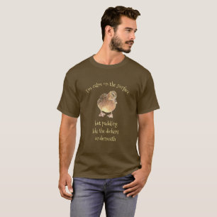 Calm on the surface Fun Duck Quote T-Shirt
