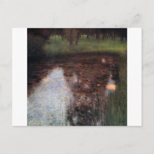Calm Pond on Kammer Castle Grounds, Gustav Klimt Postcard