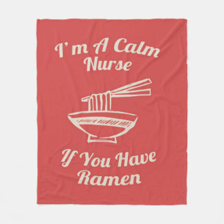 Calm Ramen Nurse 6 Blanket