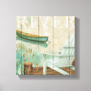 Calm River Canvas Print