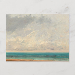 Calm Sea, 1866 by Gustave Courbet Postcard