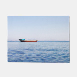 Calm sea boat doormat