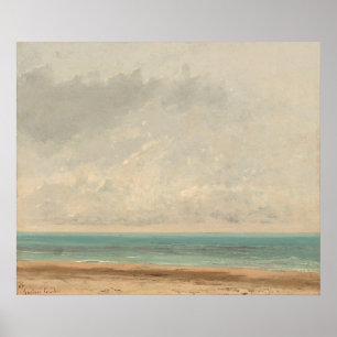 Calm Sea - Gustave Courbet Fine Art Poster