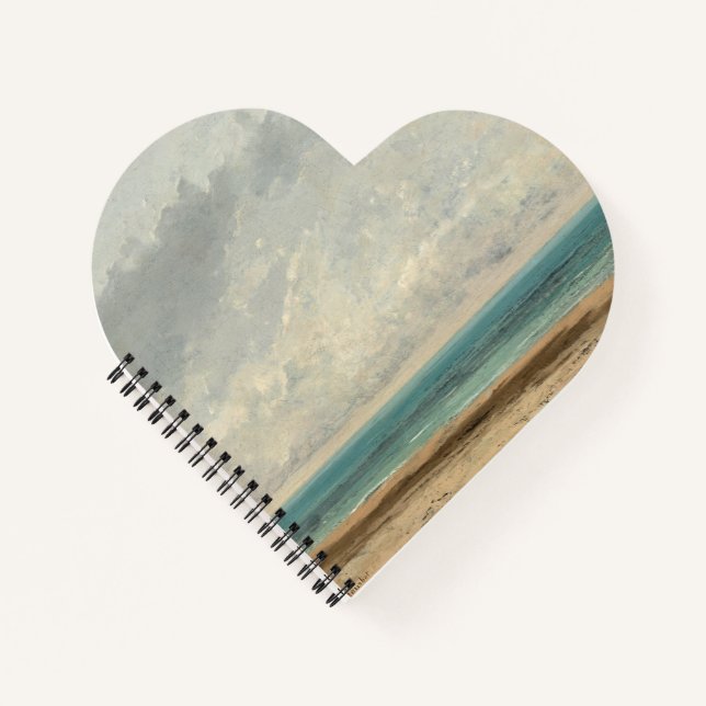 Calm Sea – Gustave Courbet Notebook (Front)