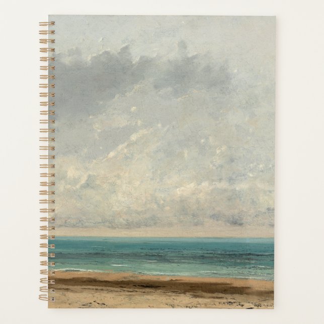 Calm Sea – Gustave Courbet Planner (Front)