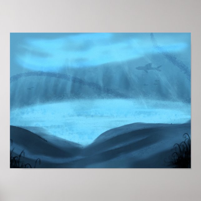 Calm Sea Poster (Front)