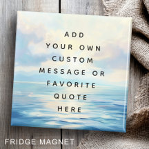 Calm seas ocean sunrise painting custom message