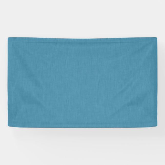 Calm & simple Blue linen textured background  Banner (Horizontal)