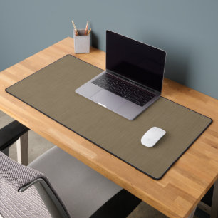 Calm & simple brown textured background desk mat