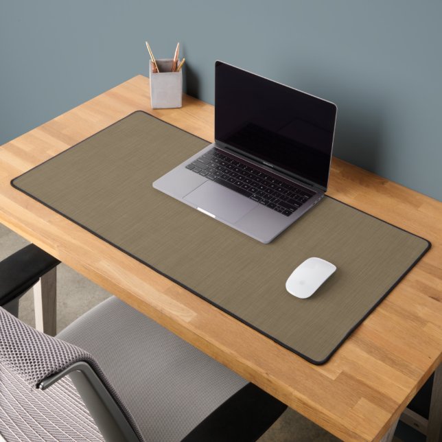 Calm & simple brown textured background  desk mat (Office 2)
