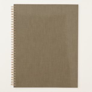 Calm & simple brown textured background planner