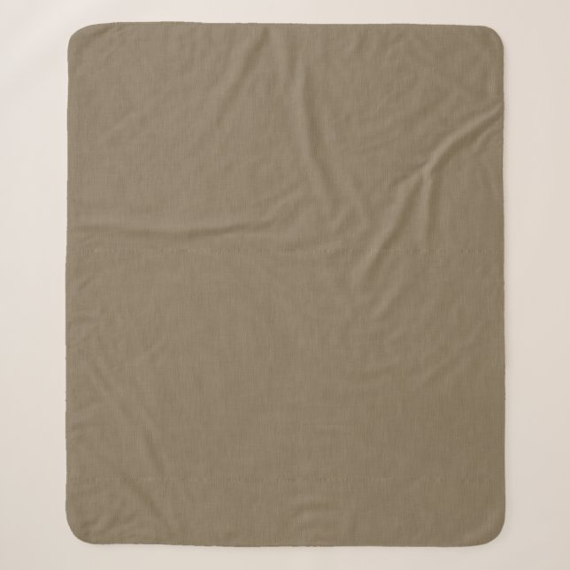 Calm & simple brown textured background  sherpa blanket (Front)