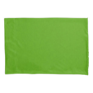Calm & simple lime green textured background pillowcase
