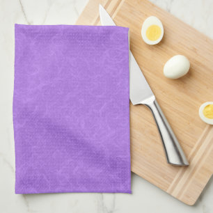 Calm & simple lime green textured background tea towel
