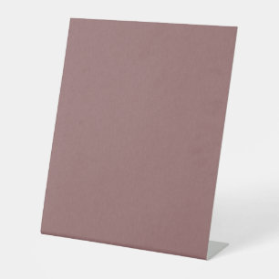 Calm & simple pink textured background pedestal sign