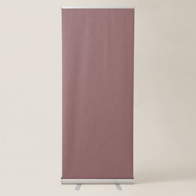 Calm & simple pink  textured background  retractable banner (Front)