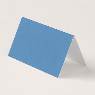 Calm & simple plain blue textured background business card