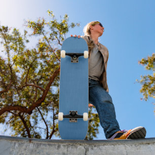 Calm & simple plain blue textured background skateboard