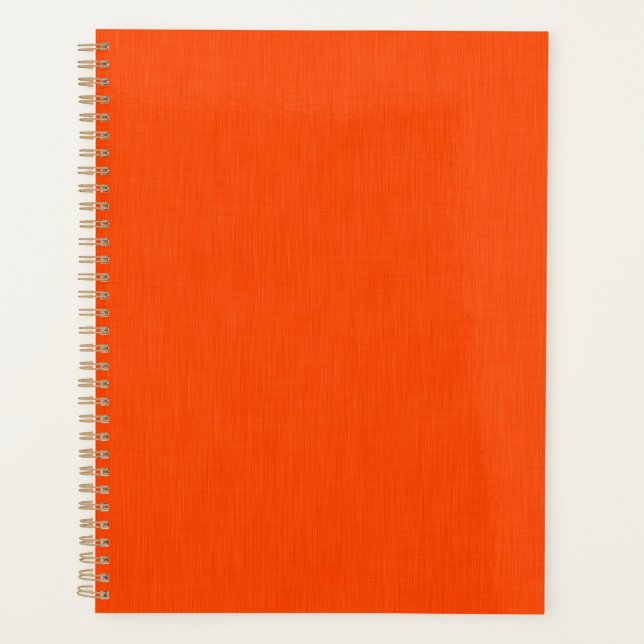 Calm & simple Purple textured background  Planner (Front)