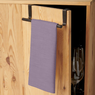 Calm & simple Purple textured background  Tea Towel