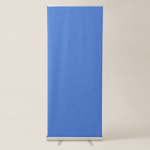 Calm & simple visual blue textured background retractable banner