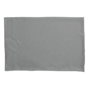 Calm & simple visual gray textured background pillowcase